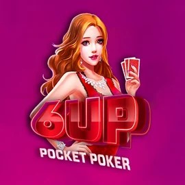 6 Up Pocket Poker logo – Poker by FlipLuck at Instant Casino