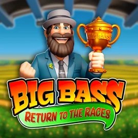 Official Slots logo: Big Bass Return to the Races by Pragmatic Play at Instant Casino