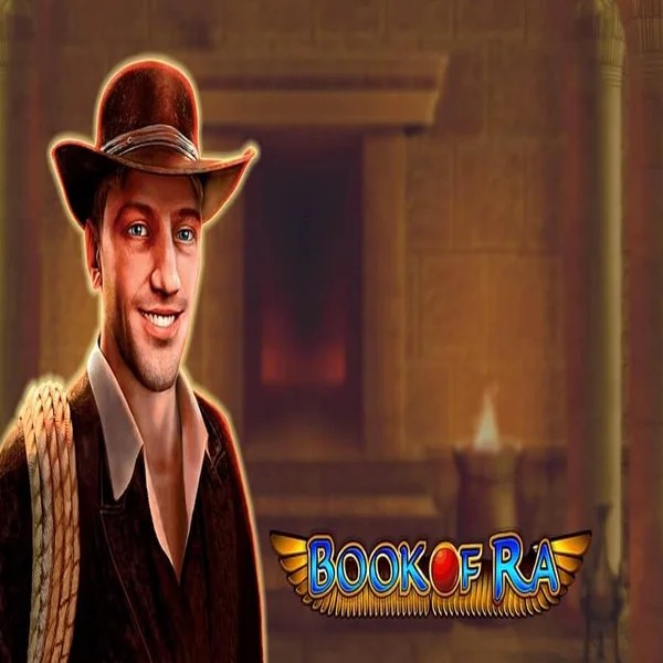 Book of Ra slot visual from Greentube available on casino-instant.eu.com
