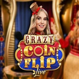 Crazy Coin Flip by Evolution, showcased at casino-instant.eu.com – game logo