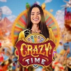 Crazy Time logo by Evolution Instant Casino