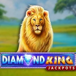Diamond King Jackpots game by SpinPlay Games – logo hosted on Instant Casino