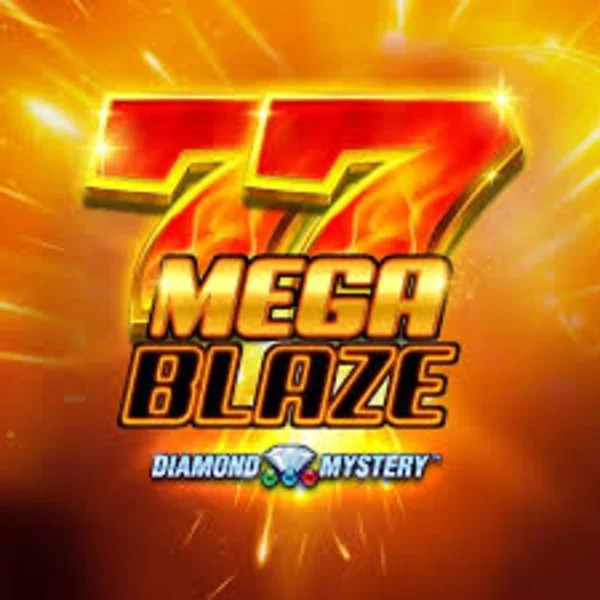 Diamond Mystery Mega Blaze slot visual from Greentube available on casino-instant.eu.com
