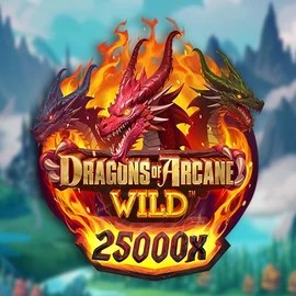 Dragons of Arcane Wild by Foxium, showcased at casino-instant.eu.com – game logo
