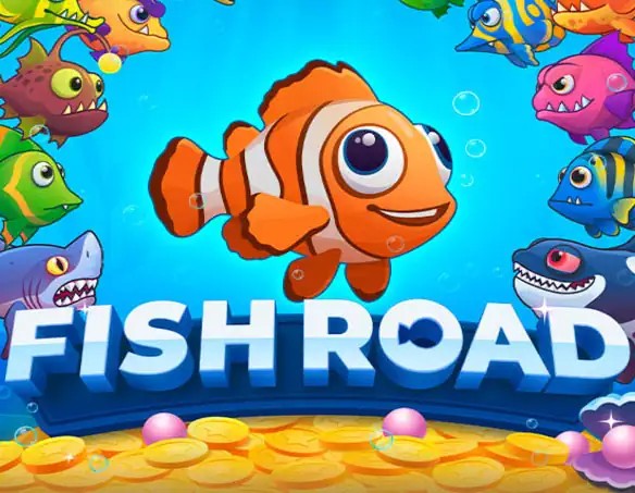 Fish Road logo – Casino Games by InOut at Instant Casino