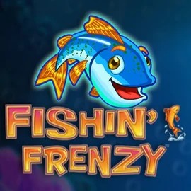 Fishin Frenzy logo by Blueprint Gaming Instant Casino