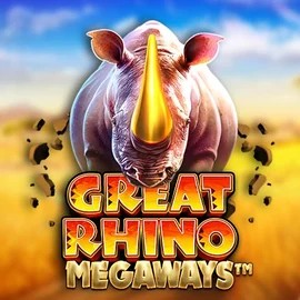 Great Rhino Megaways slot visual from Pragmatic Play available on casino-instant.eu.com