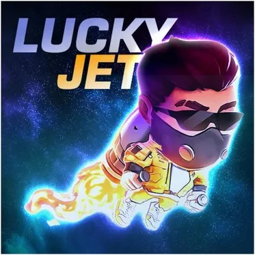 Lucky Jet slot logo by 1win Games at Instant Casino