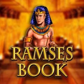 Ramses Book logo by Gamomat at Instant Casino