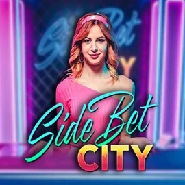 Side Bet City slot visual from Evolution available on casino-instant.eu.com