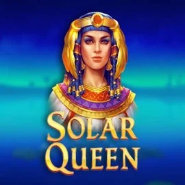 Solar Queen logo by Playson Instant Casino