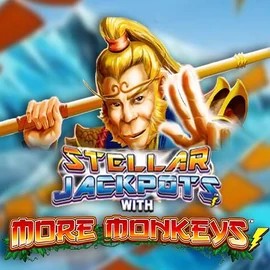 Stellar Jackpots with More Monkeys by Lightning Box Game, showcased at casino-instant.eu.com – game logo